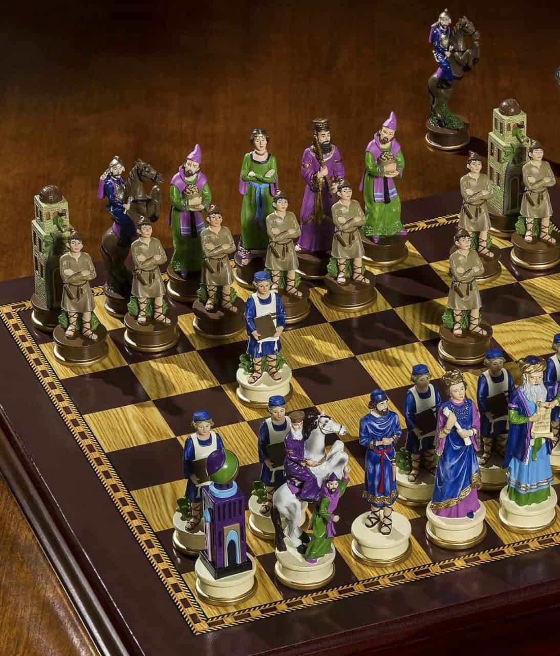 Chess Board Set from the Holy Land - The Jerusalem Gift Shop