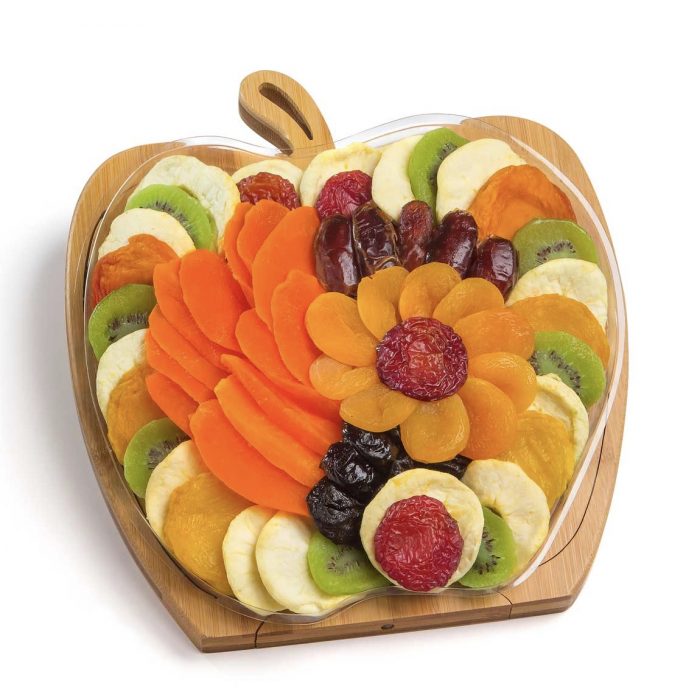 Dried Fruit Wooden Apple Basket
